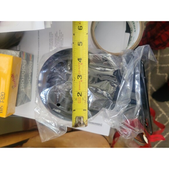 4.5 In Caster Wheels with Ball Bearings Brake Heavy Duty Casters Set of 4 +bolt - Picture 5 of 7